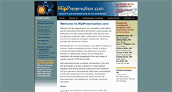 Desktop Screenshot of hippreservation.com